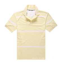 Combinação de duas cores camisas polo